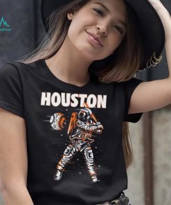 Houston baseball team astronaut space boy navy 2022 shirt