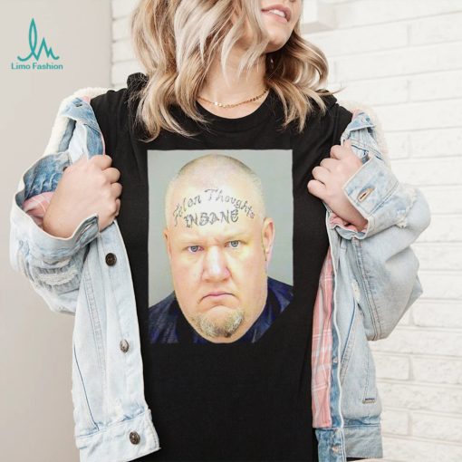 Hubert Leverich’s Insane face tattoo photo shirt
