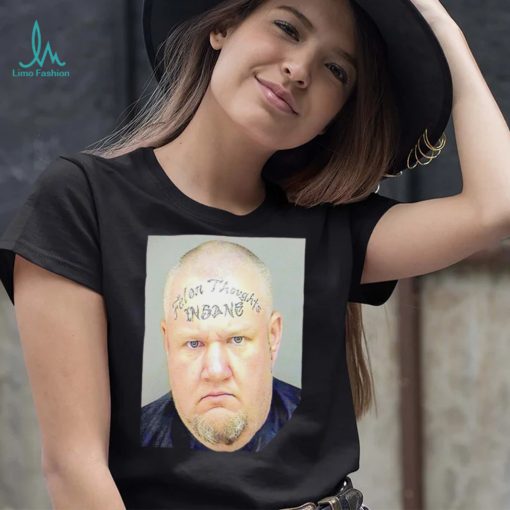 Hubert Leverich’s Insane face tattoo photo shirt