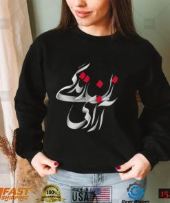 Iran Womens Zan Zendegi Azadi T Shirt Vintage1
