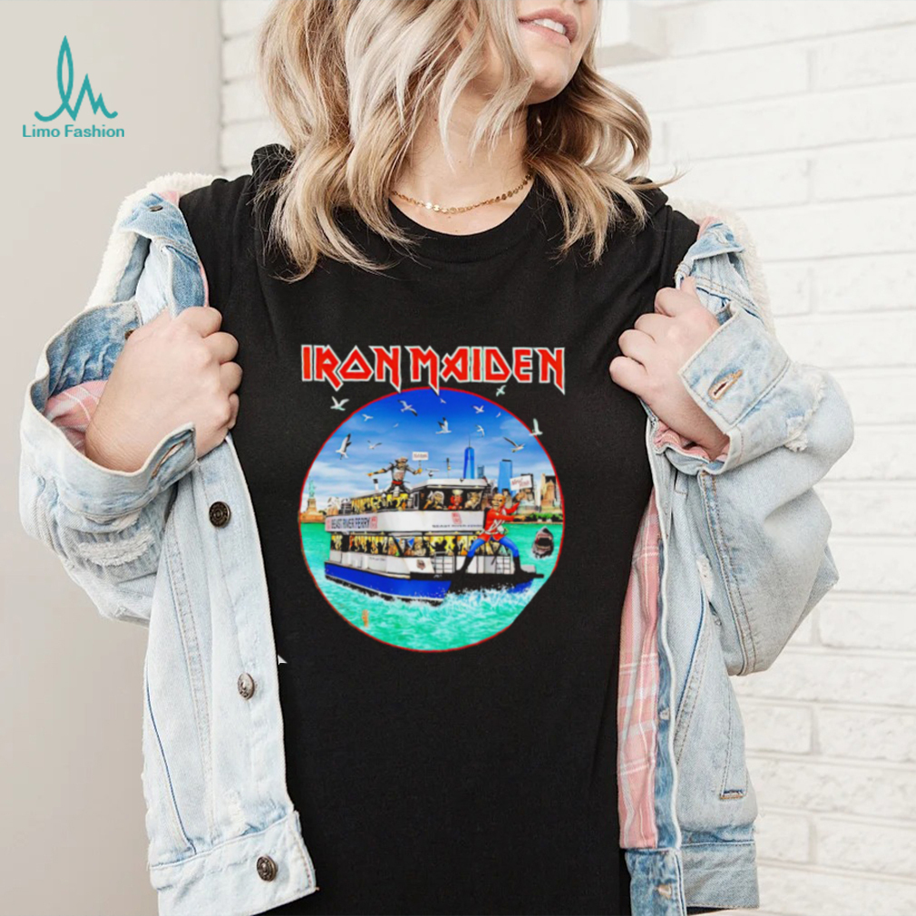 Iron Maiden The New York skeleton Beast River Ferry shirt Iron Maiden The New York skeleton Beast River Ferry shirt
