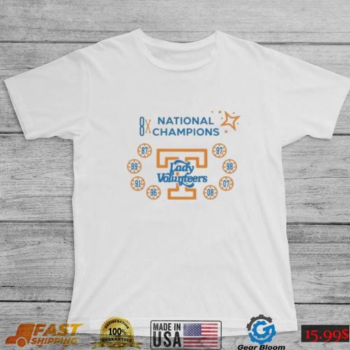 Tennessee Volunteers Lady Vols National Champions T Shirt