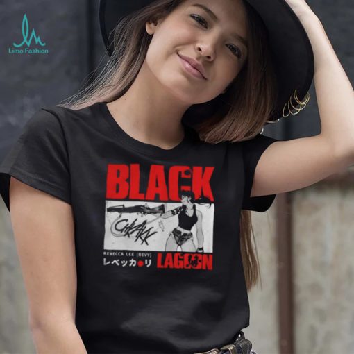 Japanese Black Lagoon Anime Rebecca Lee shirt