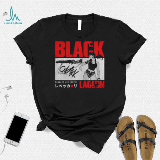 Japanese Black Lagoon Anime Rebecca Lee shirt