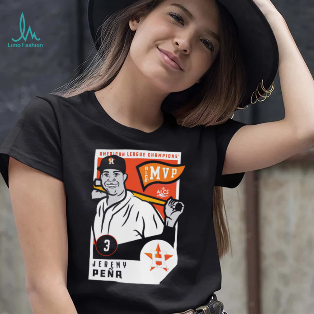 Jeremy Pena Houston Astros 2022 American League Champions MVP ALCS MVP shirt Jeremy Pena Houston Astros 2022 American League Champions MVP ALCS MVP shirt