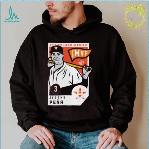 Jeremy Pena Houston Astros 2022 American League Champions MVP ALCS MVP shirt