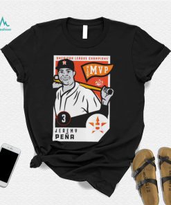 Jeremy Pena Houston Astros 2022 American League Champions MVP ALCS MVP shirt