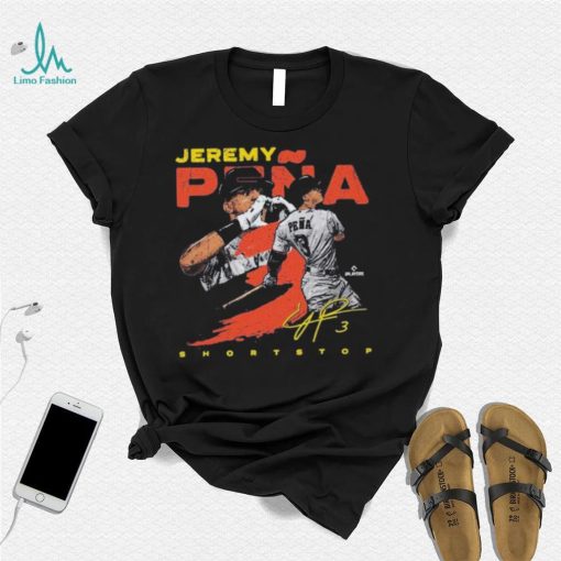 Jeremy Pena Houston Astros Double Shotstop Signature Shirt