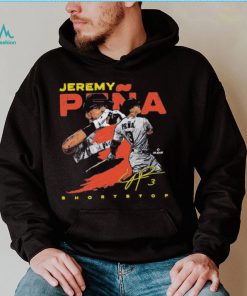 Jeremy Pena Houston Astros Double Shotstop Signature Shirt