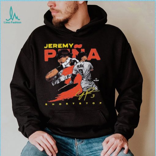 Jeremy Pena Houston Astros Double Shotstop Signature Shirt