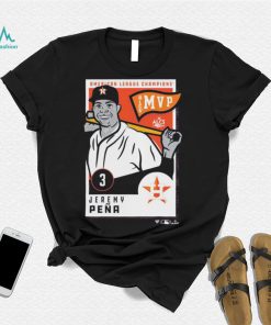 Jeremy Peña Houston Astros Fanatics Branded 2022 American League Champions MVP T Shirt