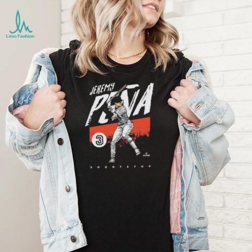 Jeremy Pena Houston Astros Grunge Shotstop Signature Shirt