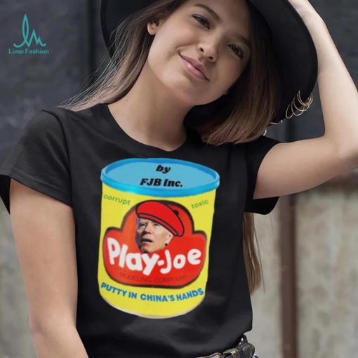 Joe Biden fjb but true playdoh parody graphic shirt