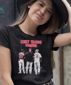 Jos Ramrez Steven Kwan And Terry Francona Chiefs Wahoo Forever Signatures Shirt