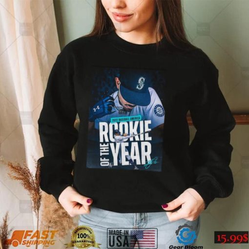 Julio rodriguez is 2022 baseball america rookie of the year shirt