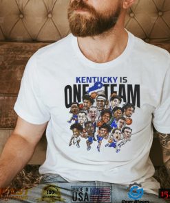 Kentucky MBB Releases One Team One State Relief T Shirt