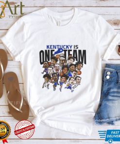 Kentucky MBB Releases One Team One State Relief T Shirt