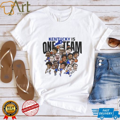 Kentucky MBB Releases One Team One State Relief T Shirt