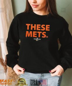 These Mets New York Mets Postseason 2022 logo T-shirt