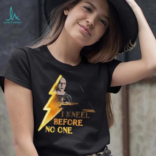 Lightning I kneel before no one 2022 shirt