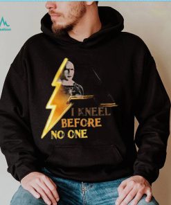 Lightning I kneel before no one 2022 shirt