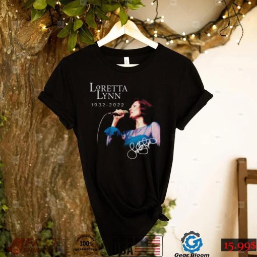 Loretta Lynn Country Music Memories Tshirt 1932  2022