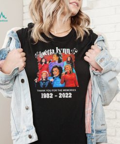 Loretta Lynn Thank You For The Memories 1932 2022 Shirt