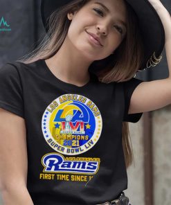 Los Angeles Rams LVI Super Bowl Champions 2021 Los Angeles Rams first time since 1999 shirt2