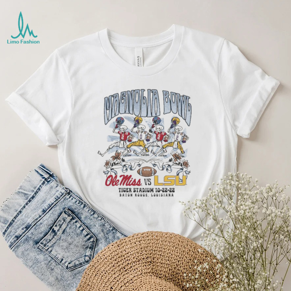 Magnolia Bowl 2022 Ole Miss Rebels Vs. LSU Tigers Shirt Magnolia Bowl 2022 Ole Miss Rebels Vs. LSU Tigers Shirt