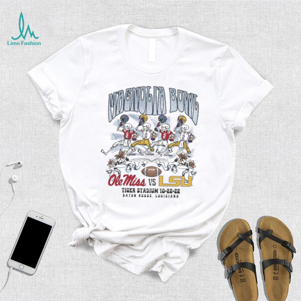 Magnolia Bowl 2022 Ole Miss Rebels Vs. LSU Tigers Shirt Magnolia Bowl 2022 Ole Miss Rebels Vs. LSU Tigers Shirt