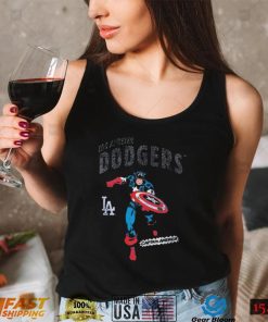 Marvel Captain America Los Angeles Dodgers Shirt1