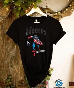 Marvel Captain America Los Angeles Dodgers Shirt2