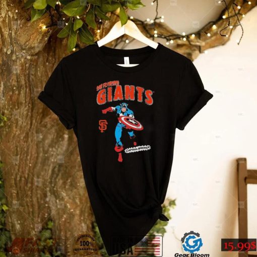 Marvel Captain America San Francisco Giants Shirt