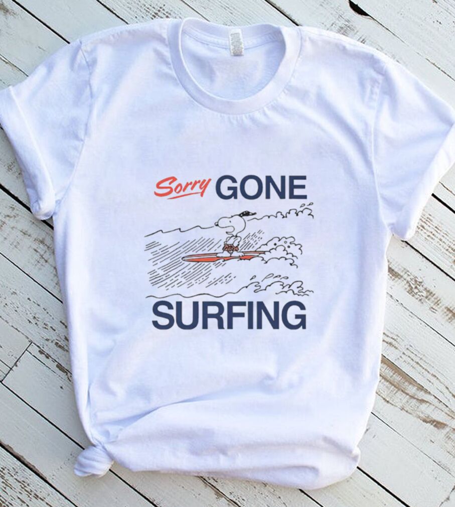Men’s Snoopy Sorry Gone Surfing shirt Men’s Snoopy Sorry Gone Surfing shirt