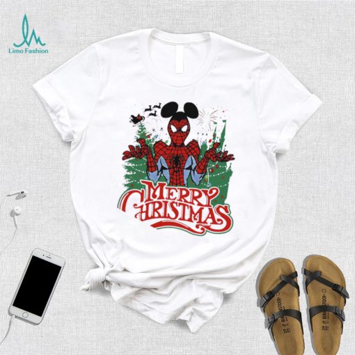 Merry Christmas Spiderman Mickey 2022 shirt
