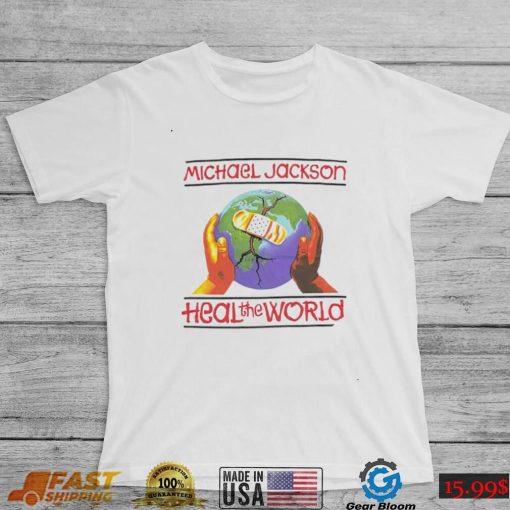 Michael Jackson Heal the World retro shirt