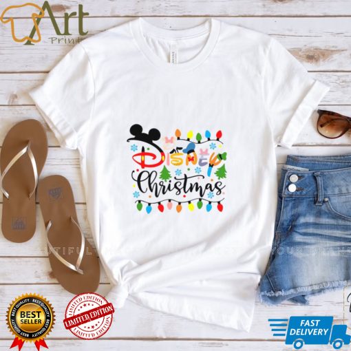 Mickey Mouse Christmas Light Shirt, Gift For Happy Birthday