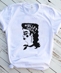 Mullet Society hair art shirt