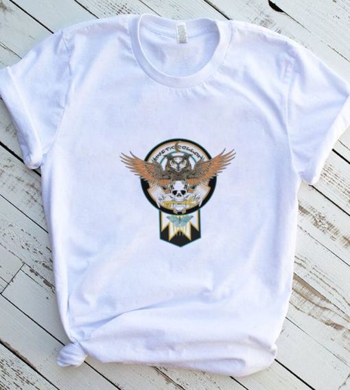 Mystic Cellar Totem Owl and skull logo shirt
