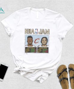 NBA Jam NBA Cleveland Cavaliers Mitchell And Garland shirt2