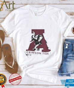 NCAA 2022 crimson alabama crimson tide team vault logo shirt