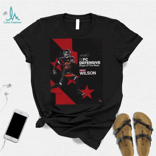 NFC defensive player of the week marco wilson signature shirt