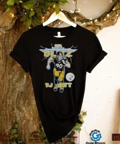 NFL Blitz Steelers TJ Watt shirt Gift For Fans2