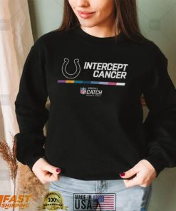 NFL Crucial Catch 2022 Indianapolis Colts 2022 NFL Crucial Catch Intercept Cancer Hoodie