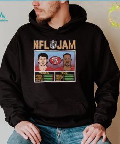 NFL Jam 49ers Young And Rice 2022 shirt