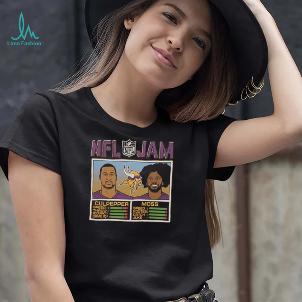 NFL Jam Minnesota Vikings Daunte Culpepper & Randy Moss t shirt NFL Jam Minnesota Vikings Daunte Culpepper & Randy Moss t shirt
