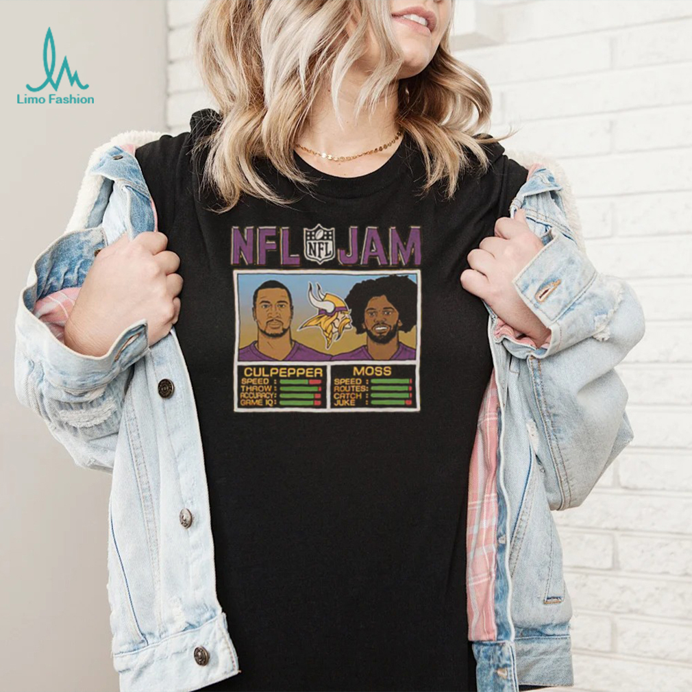 NFL Jam Minnesota Vikings Daunte Culpepper & Randy Moss t shirt NFL Jam Minnesota Vikings Daunte Culpepper & Randy Moss t shirt