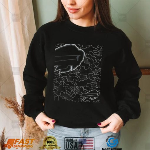 NFL Official Store Buffalo Bills Black RFLCTV Hoodie