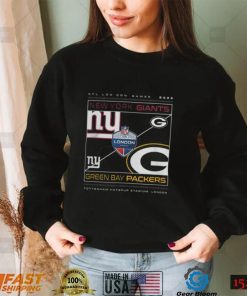 NFL Shop Match Up Green Bay Packers Vs New York Giants NFL London Games 2022 T Shirt1