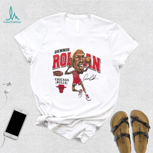 Ness Dennis Rodman Caricature T Shirt